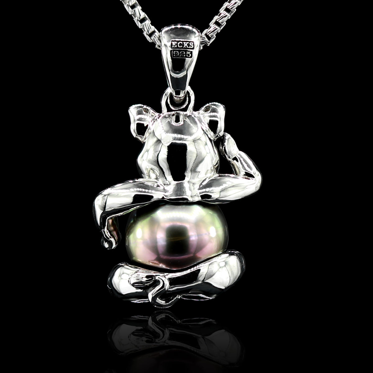 Piggy Black South Sea pearl Pendant – Ecks Jewelry