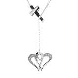 Two of One Heart Diamond and Cross
