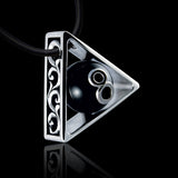 Eight Ball Billiard Pool Necklace, Eight Ball Billiards Pendant.