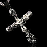 Cross Armbar, Skull Cross Necklace.