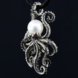 Octopus White Fresh Water Pearl Large