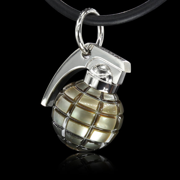 GRENADE HAND CARVE TAHITIAN PEARL LARGE - LIMITED 01696