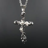 Cross Armbar, Skull Cross Necklace.