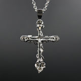 Cross Armbar, Skull Cross Necklace.