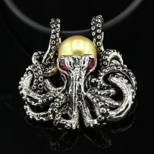 Octopus Golden South Sea Pearl Small