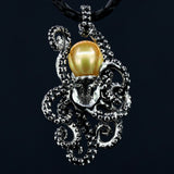 Octopus Golden South Sea Pearl Large