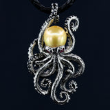 Octopus Golden South Sea Pearl Large