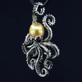 Octopus Golden South Sea Pearl Small