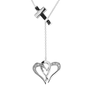 Two of One Heart Diamond and Cross