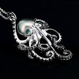 Octopus Black South Sea Pearl Large