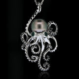 Octopus Black South Sea Pearl Large