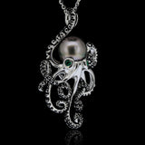 Octopus Black South Sea Pearl Small