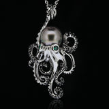 Octopus Black South Sea Pearl Small