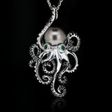 Octopus Black South Sea Pearl Small
