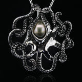 Octopus Black South Sea Pearl