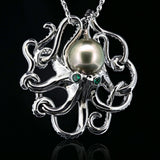 Octopus Black South Sea Pearl