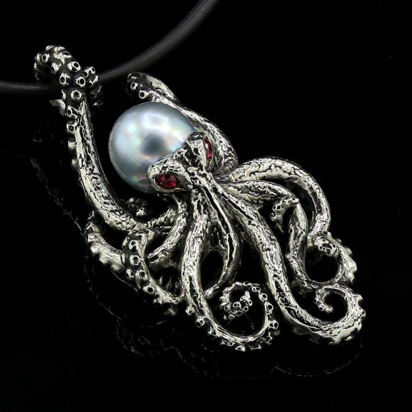 Octopus Silver South Sea Pearl Small