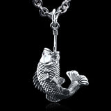 Great Catch Mouth Bass, Large Mouth Bass Pendant.