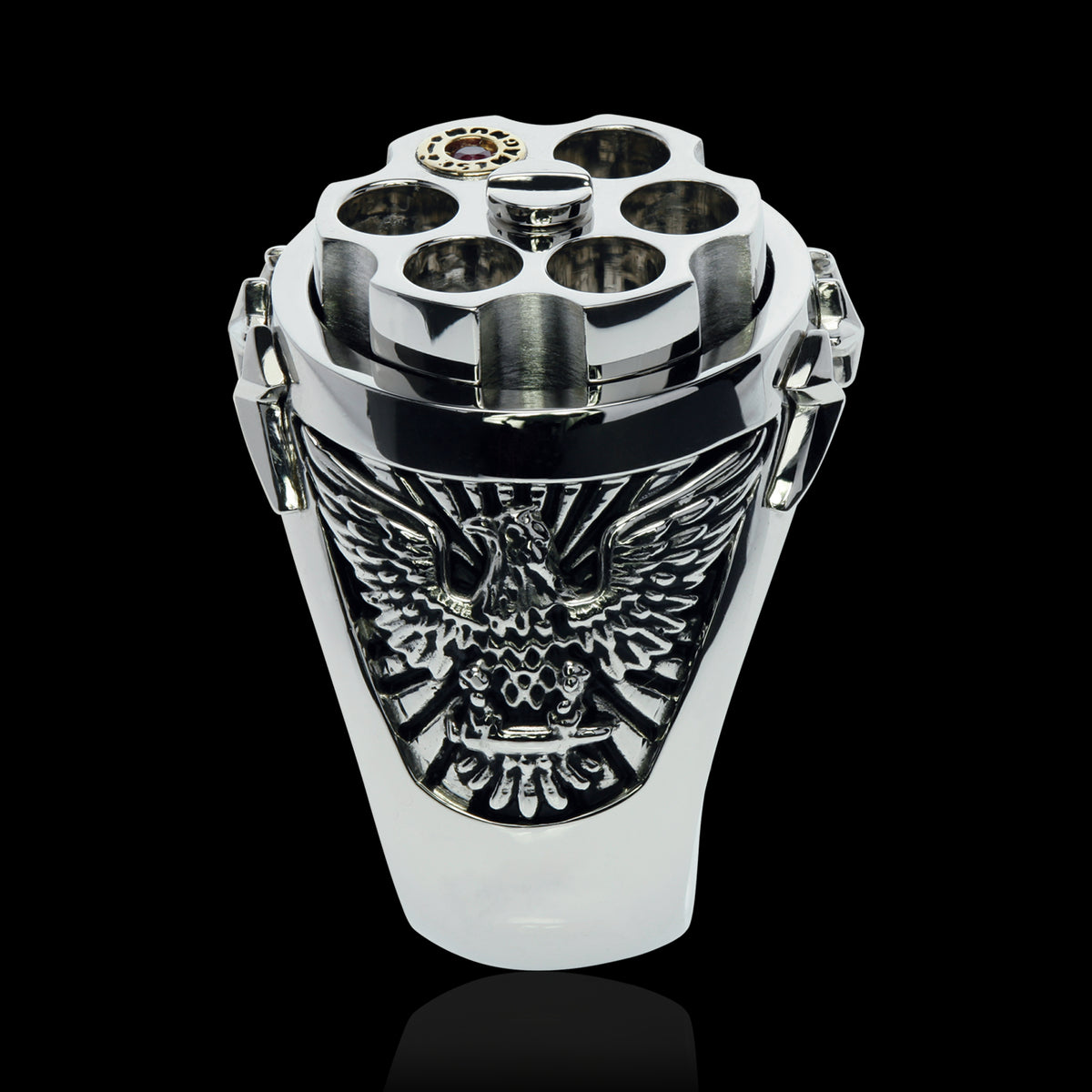 Last Change, Capitan Ring, Ring Gun Revolver, Six Shooter Gun Ring ...